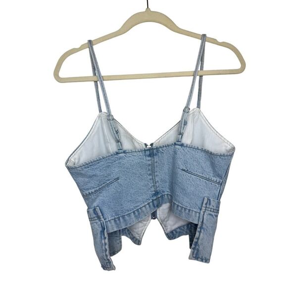 GRLFRND Maia Denim Cargo Top Sz. S - Picture 4 of 8